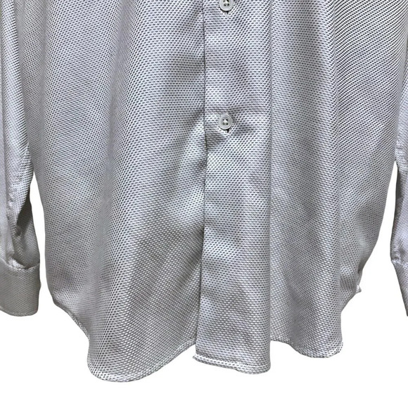 Van Heusen Button Down Dress Shirt for Men Neck 17 - Picture 4 of 10